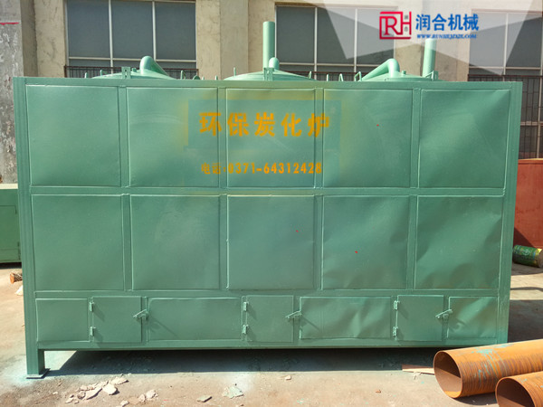 三连罐炭化炉